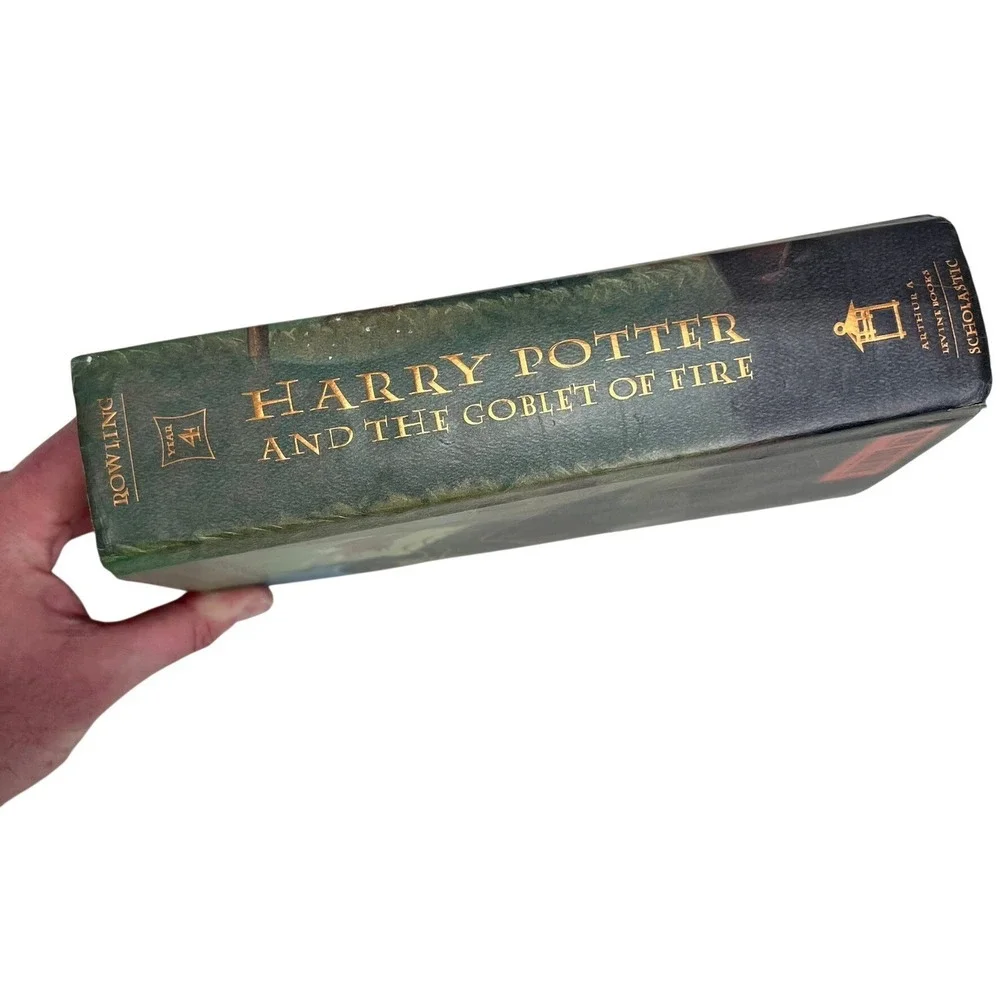 Harry Potter and the Goblet of Fire HC/DJ JK Rowling True 1st‎ Edition 1st Print